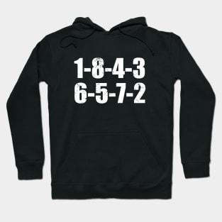 1-8-4-3-6-5-7-2 - Funny Firing Order Hoodie